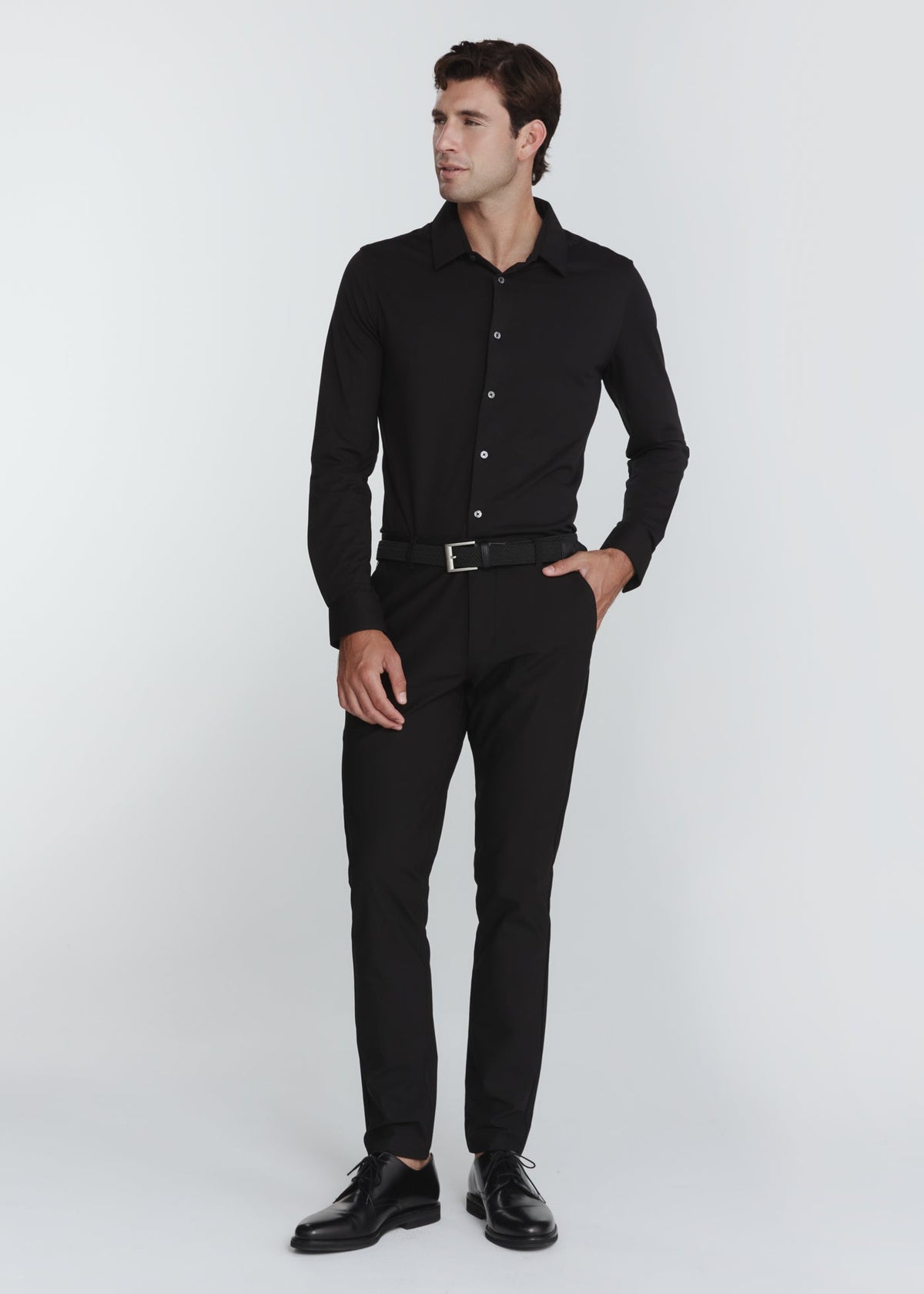 Girona Long Sleeve Shirt - Black