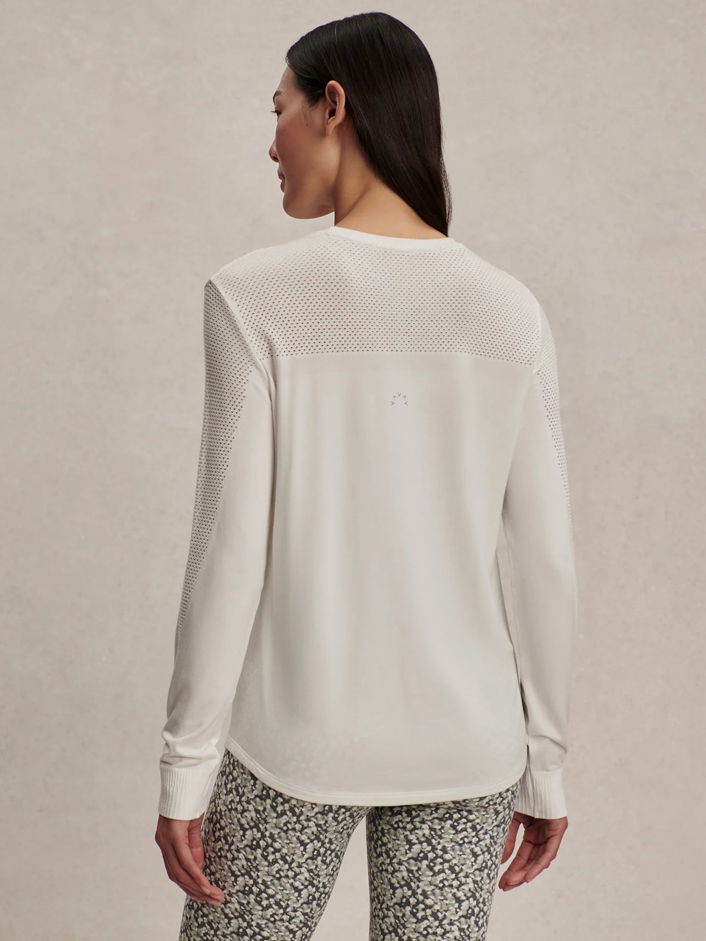 Samia Long Sleeve Tee-White