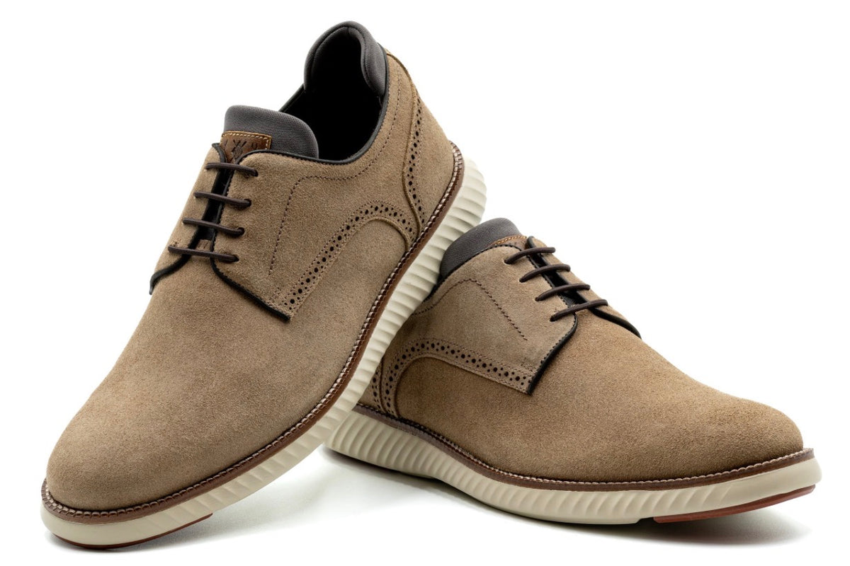 Countryaire Suede Plain Toe - Khaki