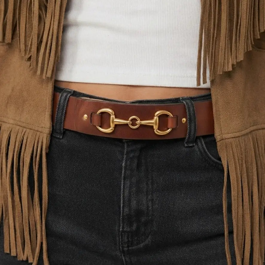 Sienna Horse Bit Belt