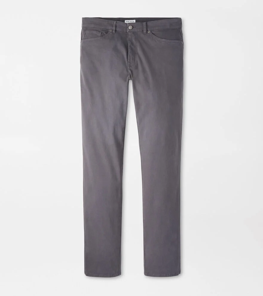Signature Sateen Five Pocket Pant - Iridium