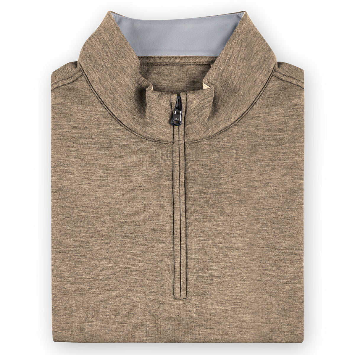 The Spring Pullover - Khaki Heather