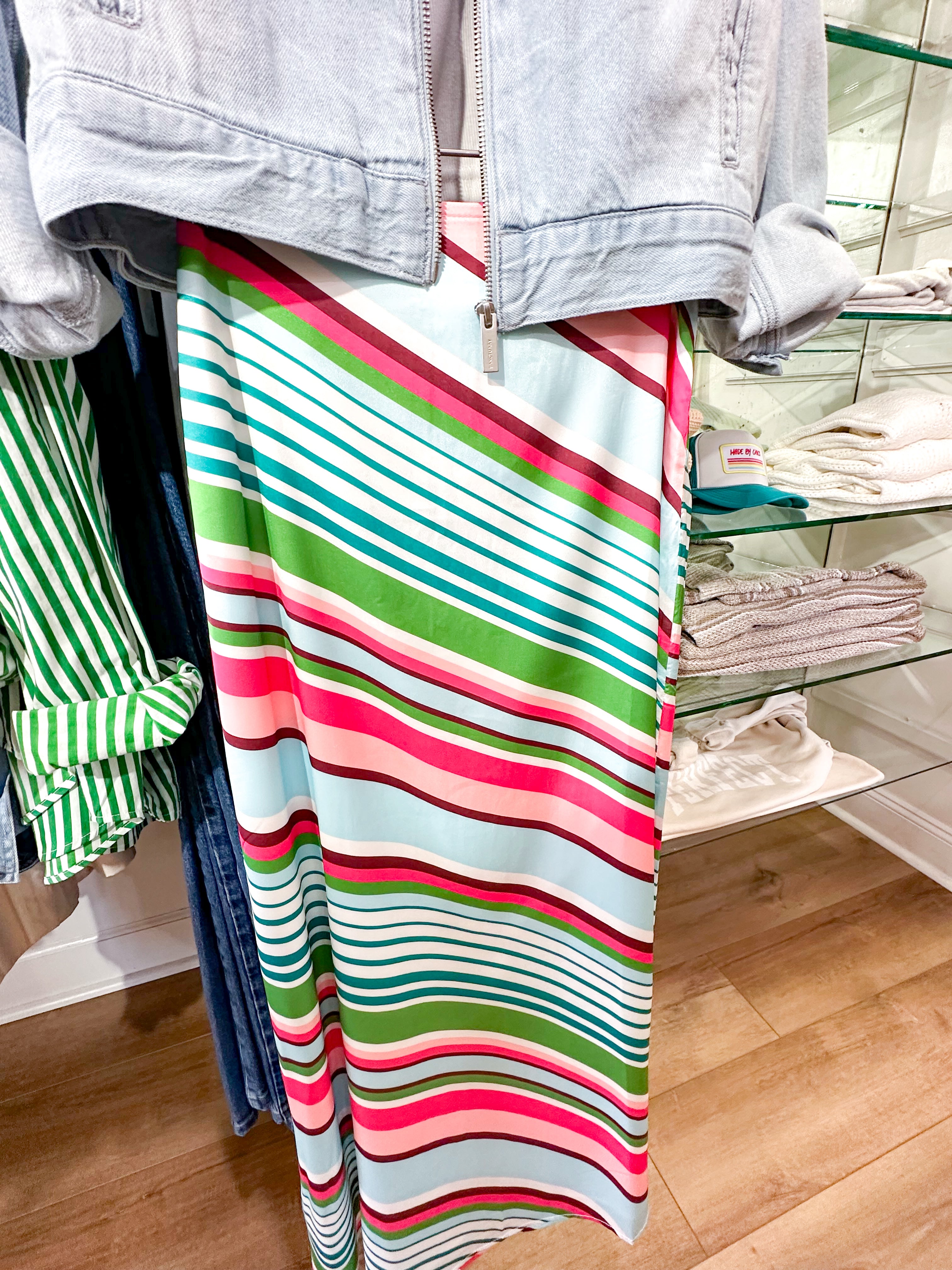 Isabella Striped Skirt
