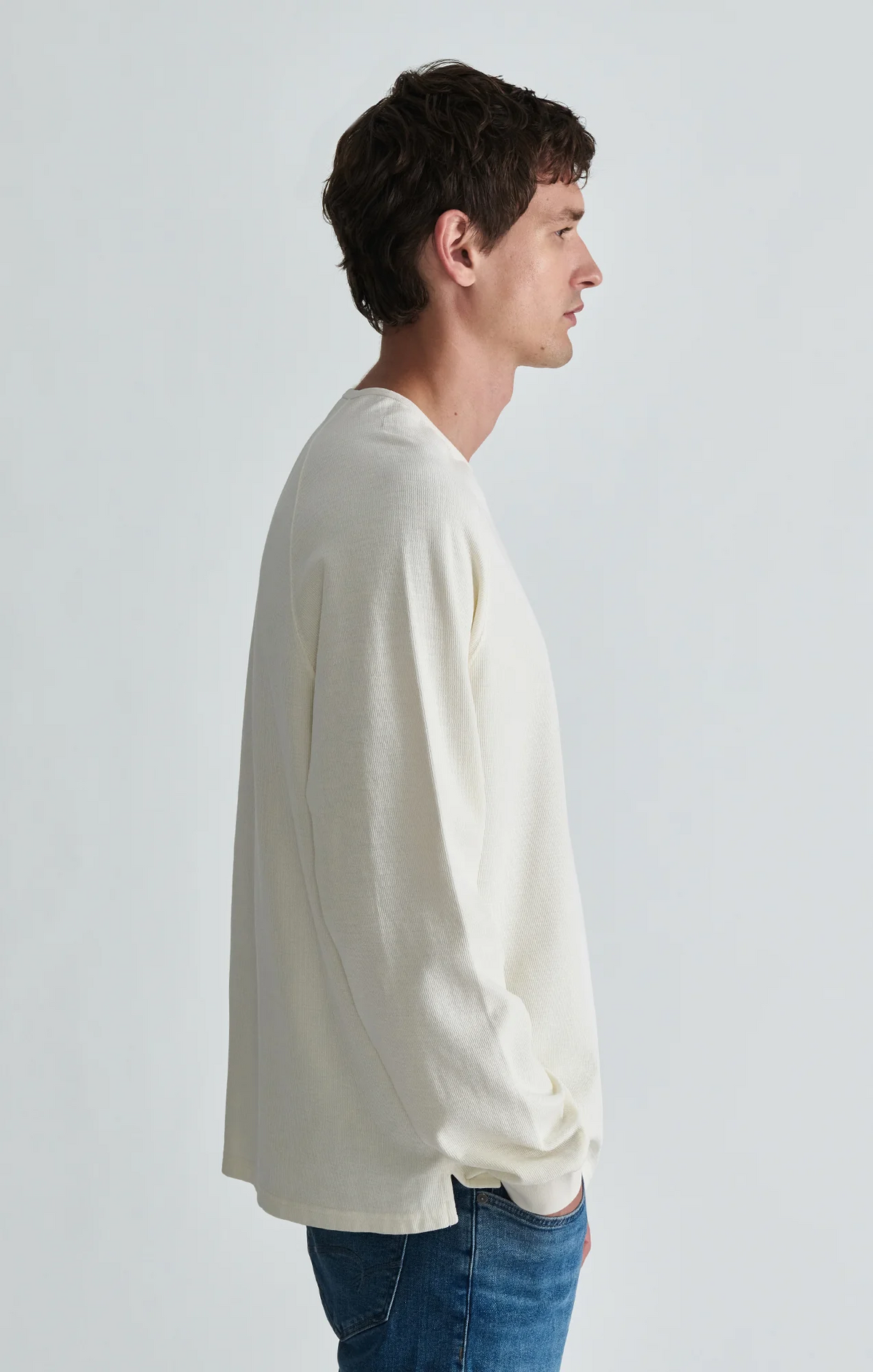 Interlock Raglan Long Sleeve - Egret