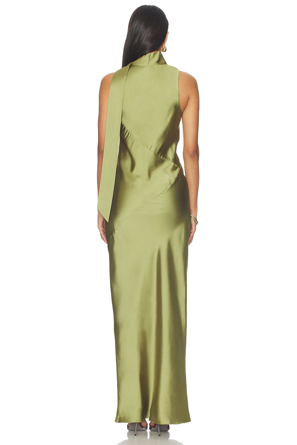 Paula Maxi Dress-Vert Green