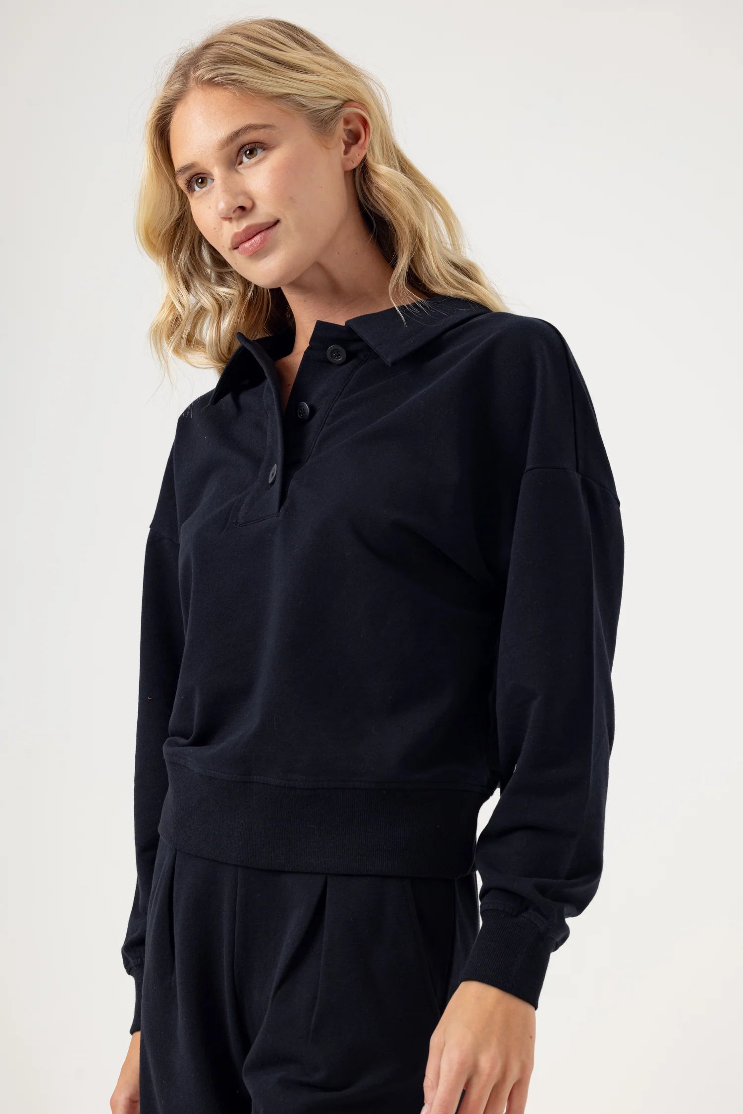 Arlo Pullover-BLACK