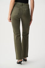 Brooke Classic Bootcut Jeans-Avocado