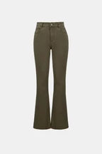 Brooke Classic Bootcut Jeans-Avocado
