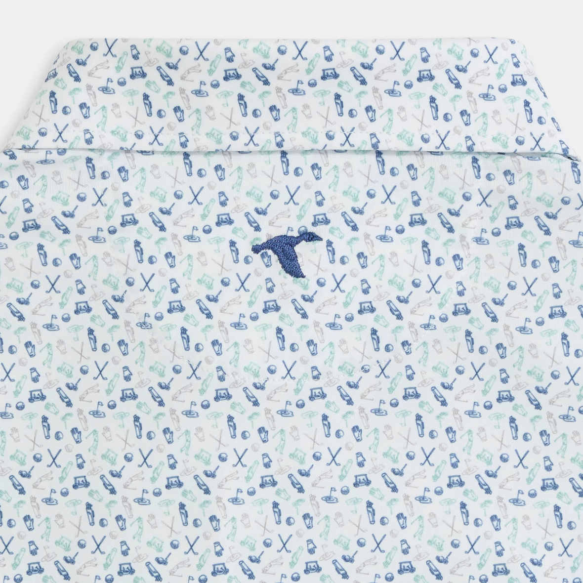 Caddies Choice Printed Polo - Green Bay