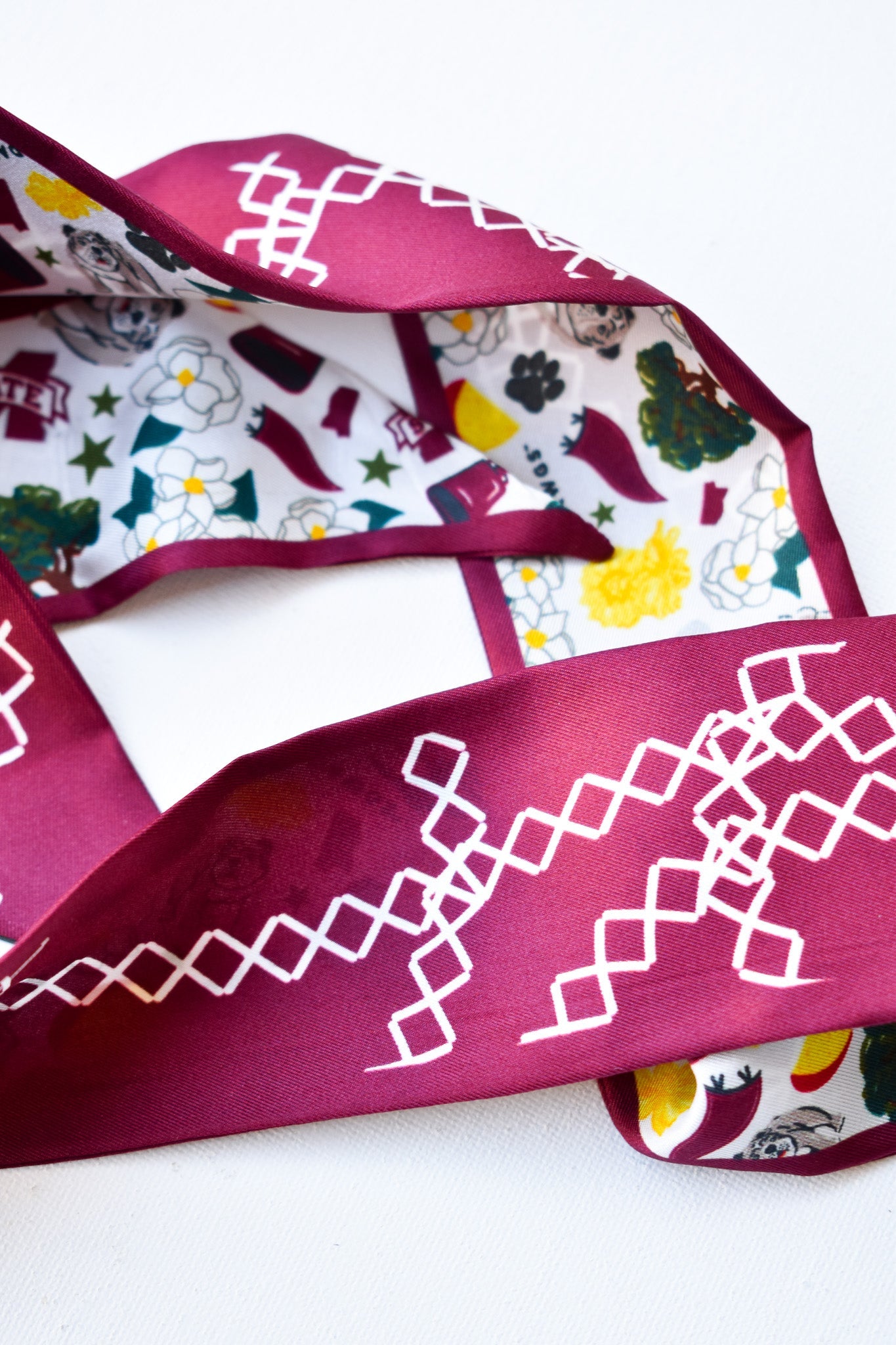 Mississippi State Bulldogs Skinny Scarf