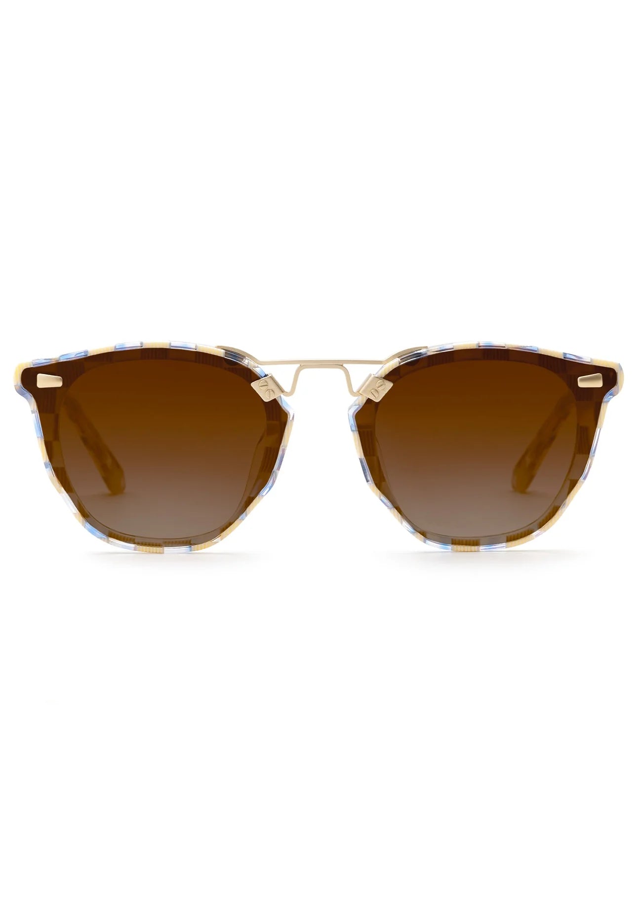 Krewe - Beau Nylon + Gingham over Crystal 12K