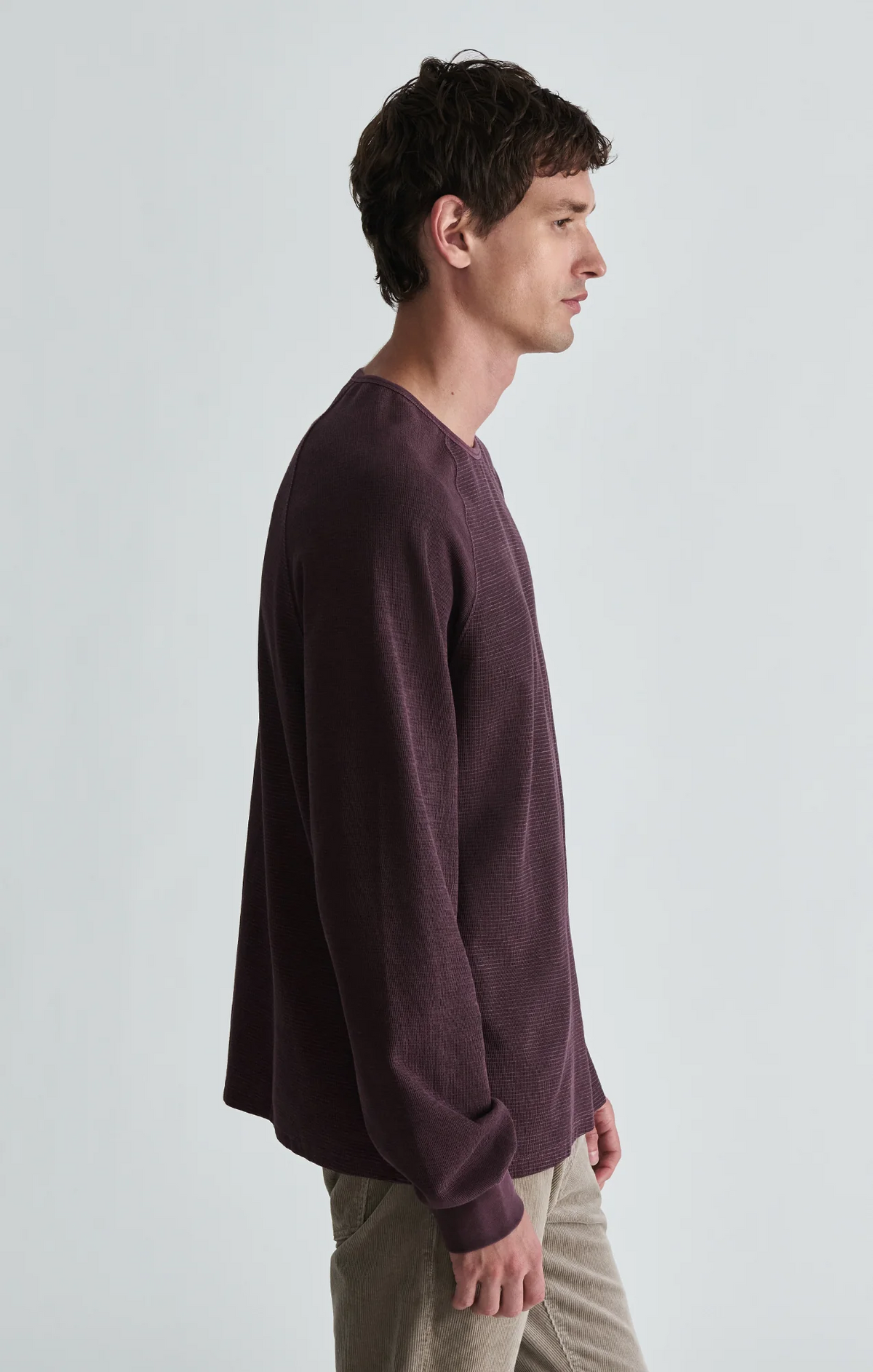 Interlock Raglan Long Sleeve - Dark Brown