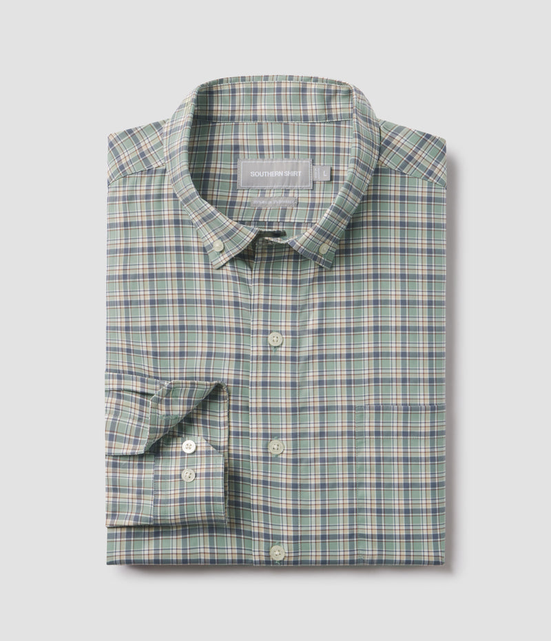 Hawthorne Plaid Shirt - Mallard