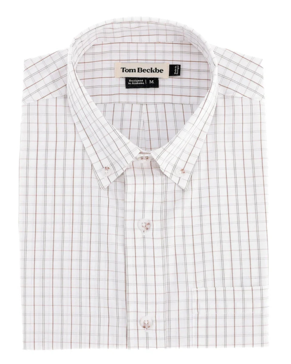 Monroe Poplin Shirt - Branco