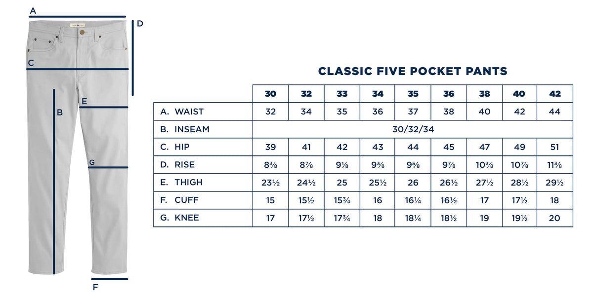 Onward Reserve Classic Five Pocket - Tan