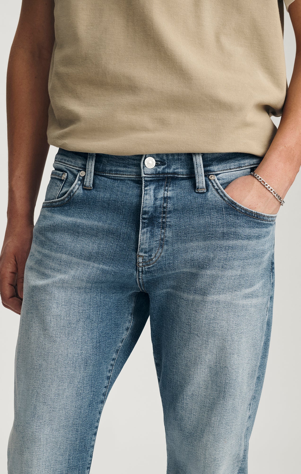 Matt Relaxed Light Brushed Vintage Wash