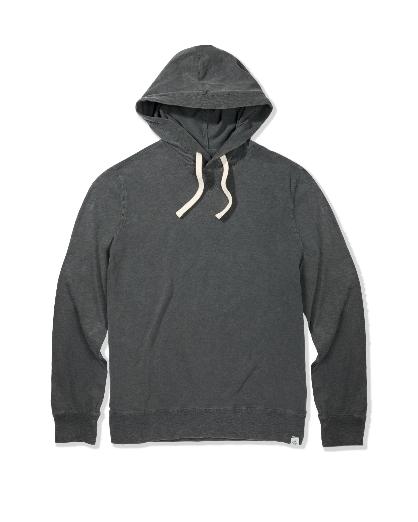 Hewitt Garment Dyed Hoodie - Washed Black