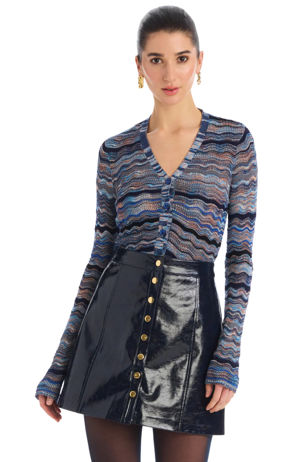 Carla Skirt-Midnight Blue