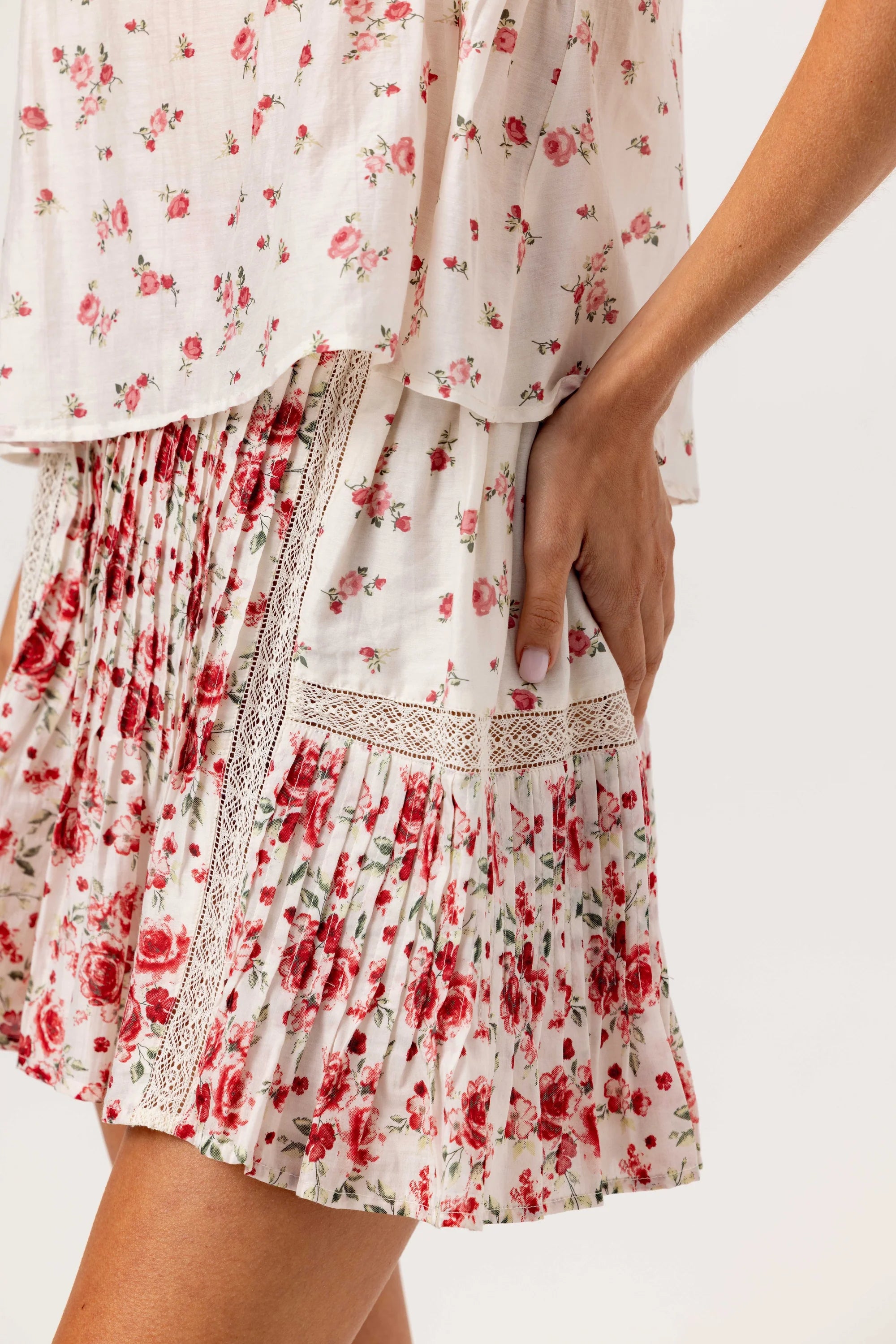 Camari Skirt-Rosebud