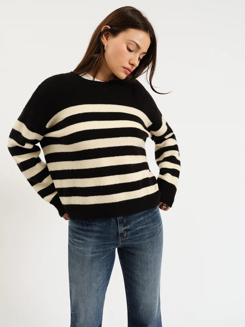 Carlyle Black/Ivory Sweater