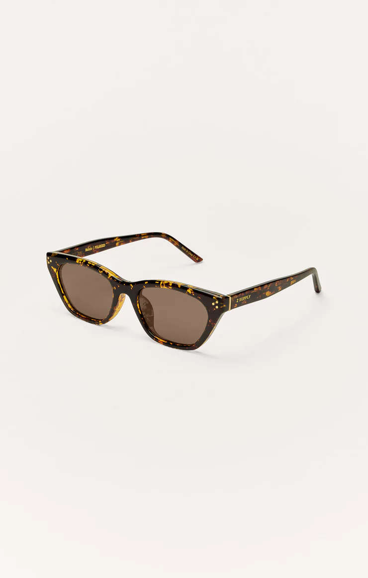 Z Supply Midnite Polarized Sunglasses - Brown Tortoise