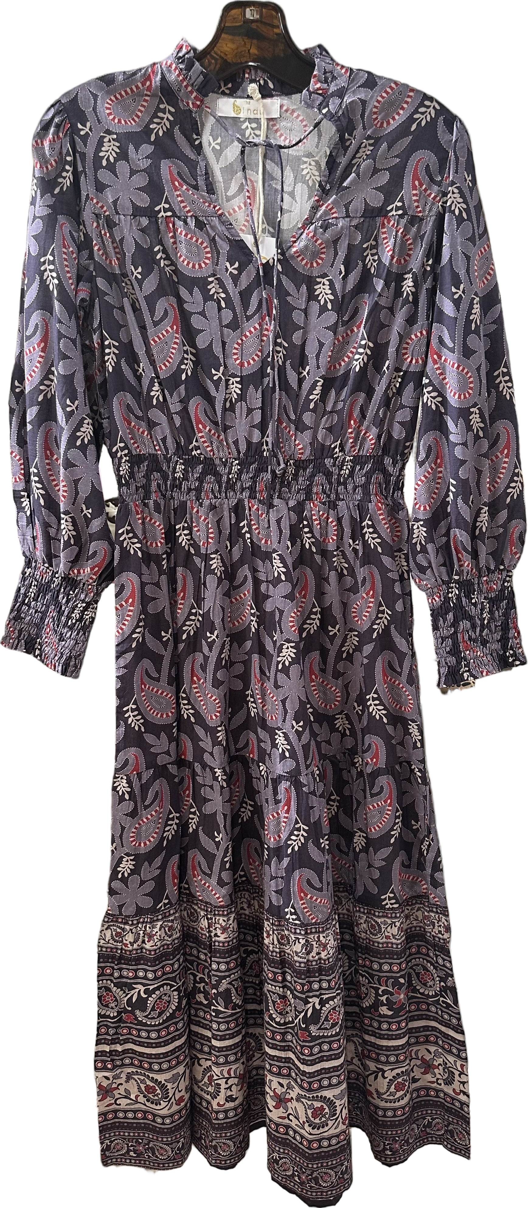Monica Dress-Ash Paisley