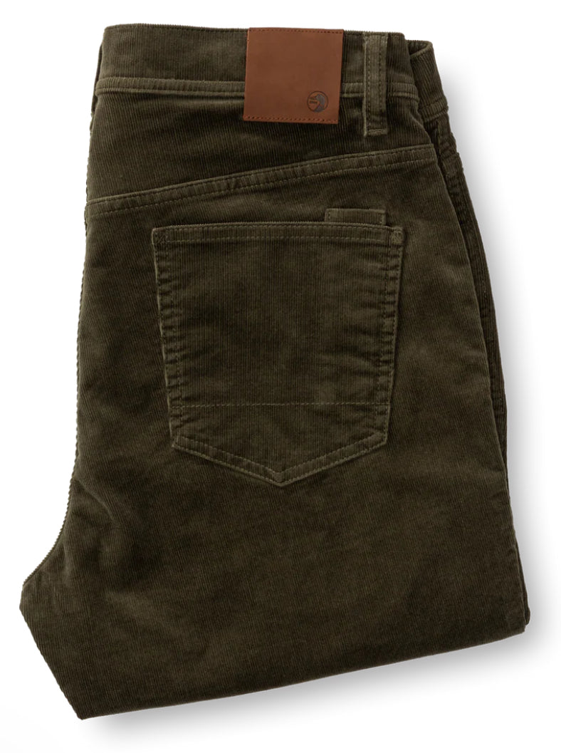 Holston Corduroy Five Pocket - Olive