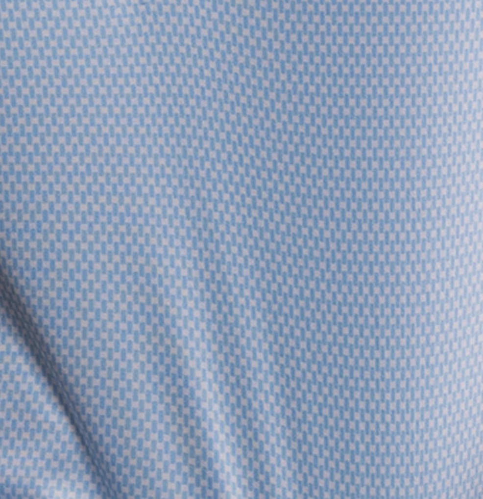 Semi Spread Collar Polo - Vantage Blue