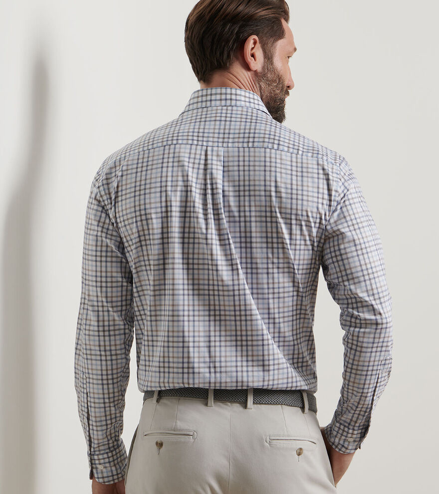 North Coast Crown Lite Cotton Shirt - Blue Haze