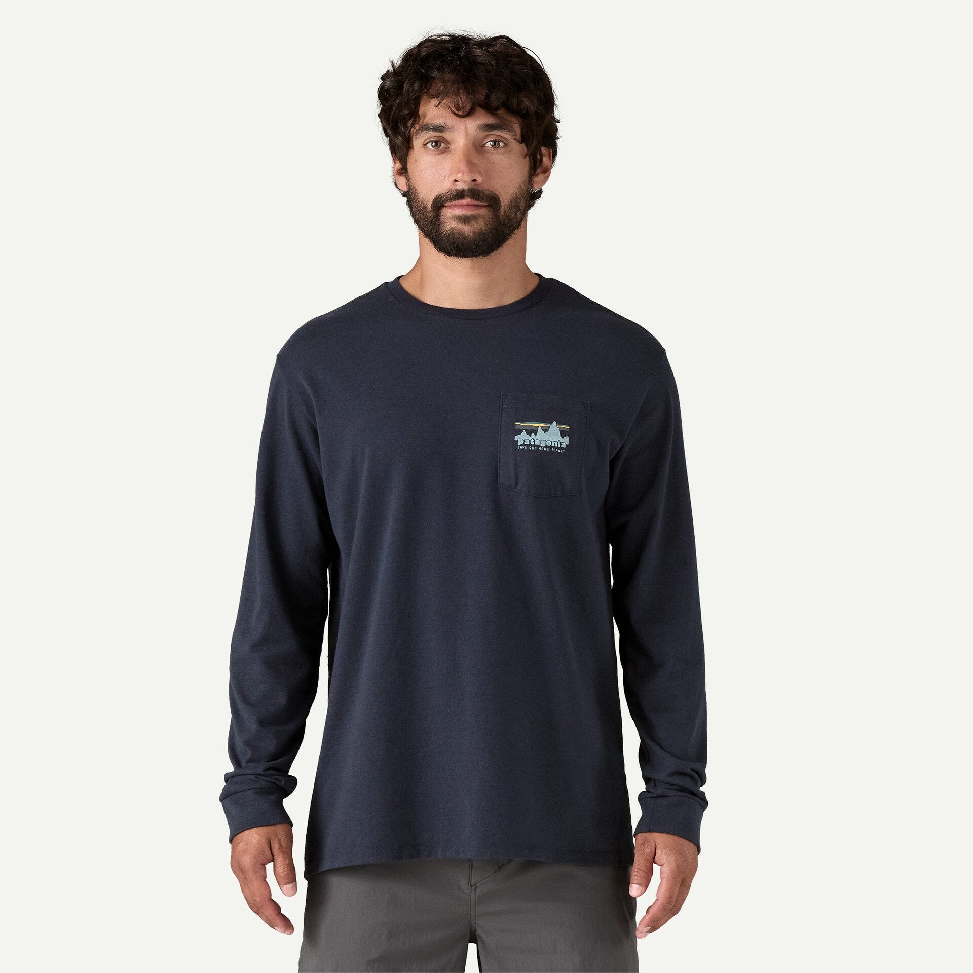 ‘73 Skyline Pocket Responsibili-Tee - New Navy