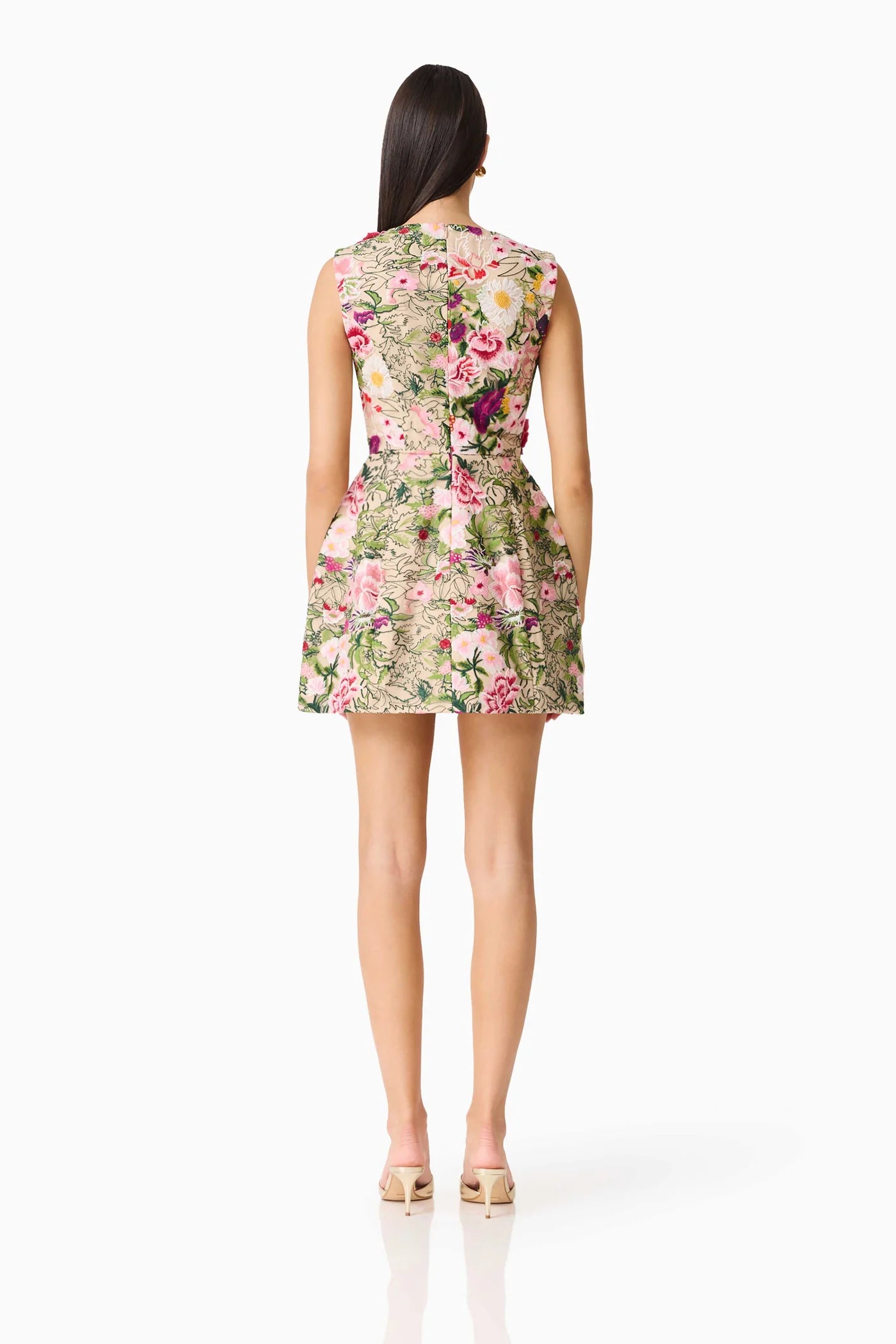 Elliatt Flora Mini Dress-Multi Floral