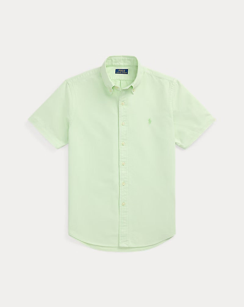 Mineral Dyed Short Sleeve - Leaf