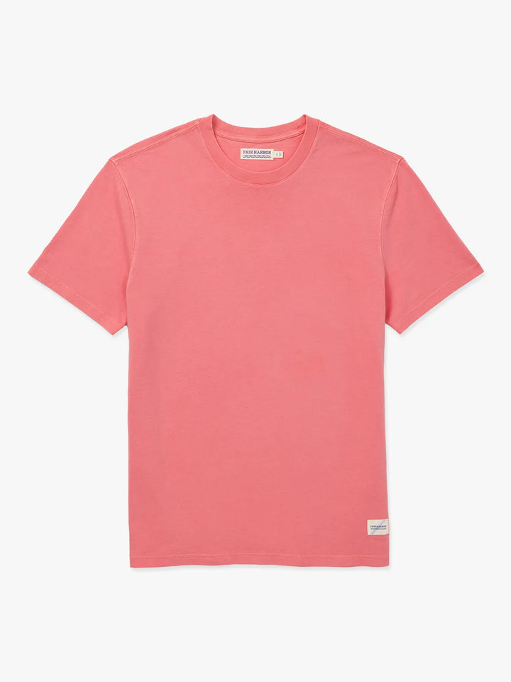Saltaire Tee - Coral