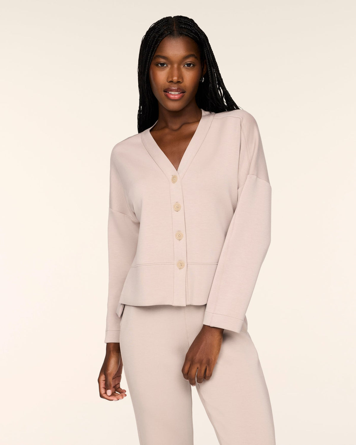 Spanx Airessentials Cardigan - Mushroom