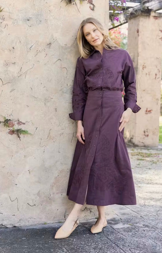 Kassandra Skirt - Chocolate