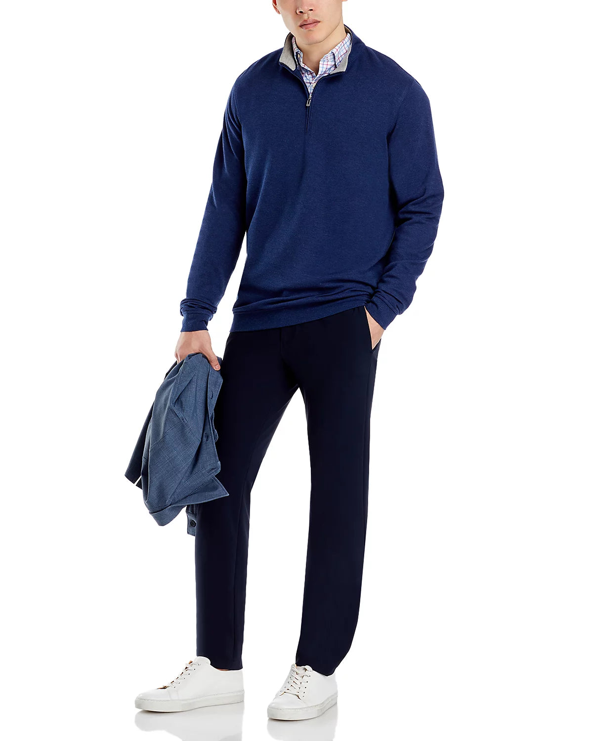Crown Comfort Pullover - Navy