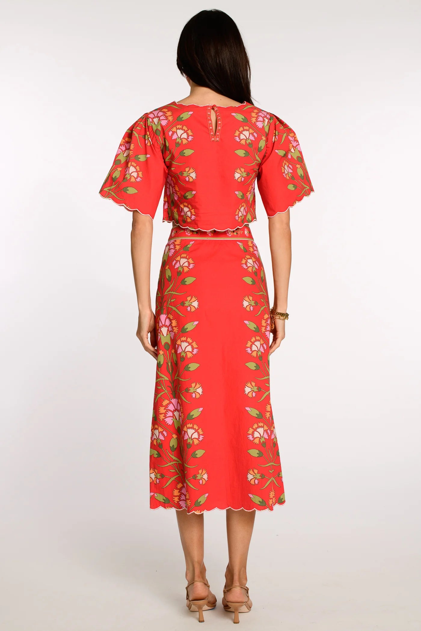 Frannie Skirt-Indian Flower