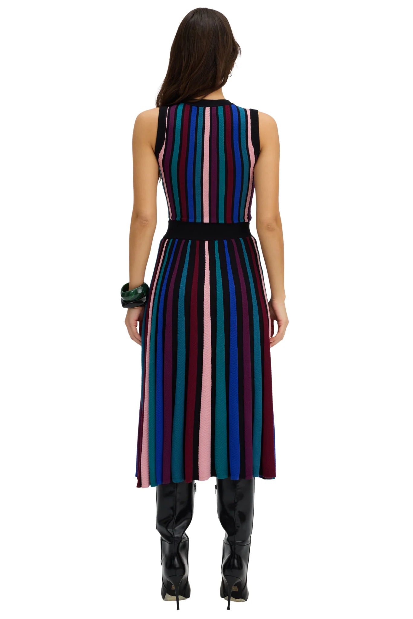 Quinn Skirt-Black Multi