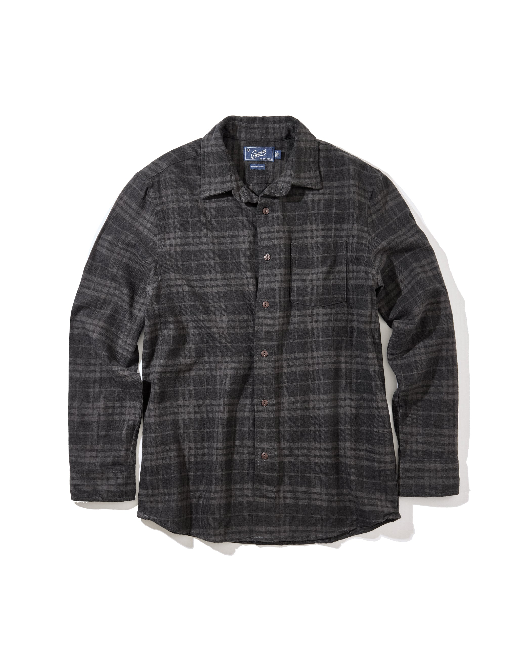 Jaspe Midweight Flannel - Castle Rock