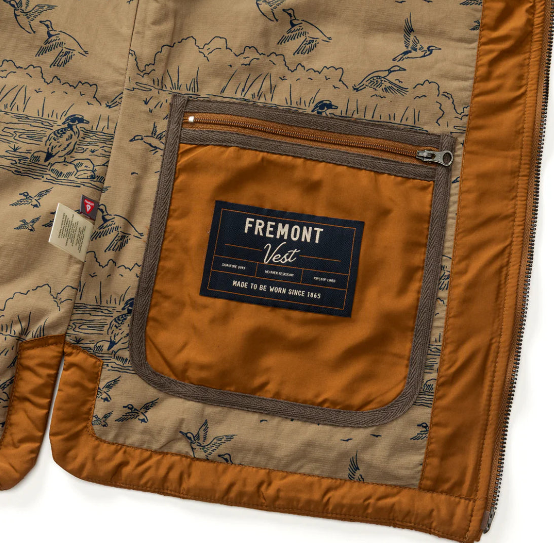 Fremont Sport Quilted Vest - Dark Amber