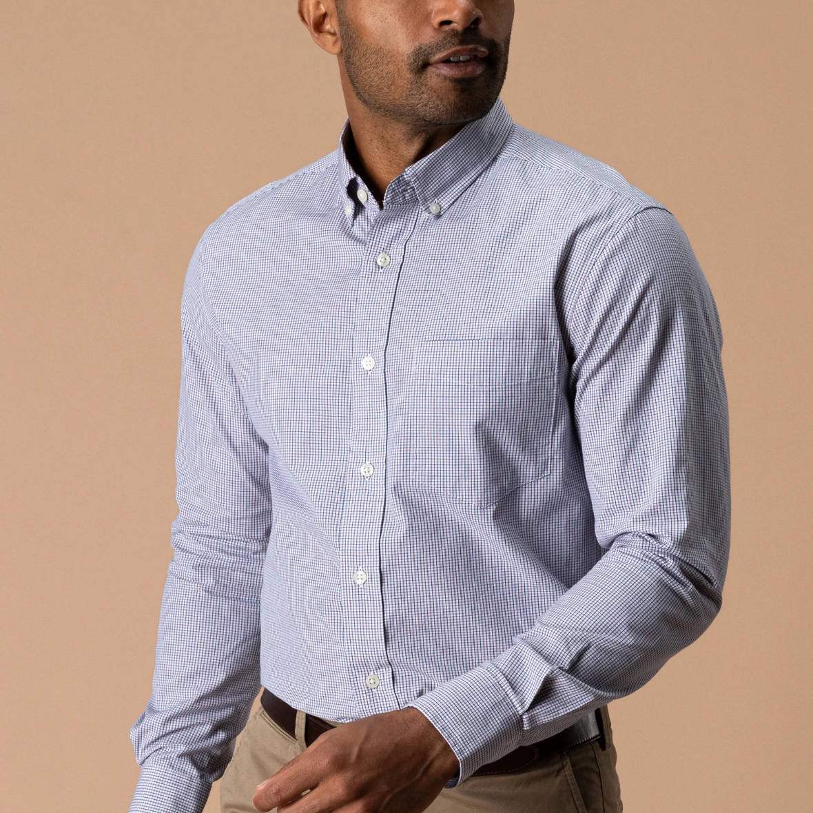 Cotton Cashmere Sport Shirt - Lavender