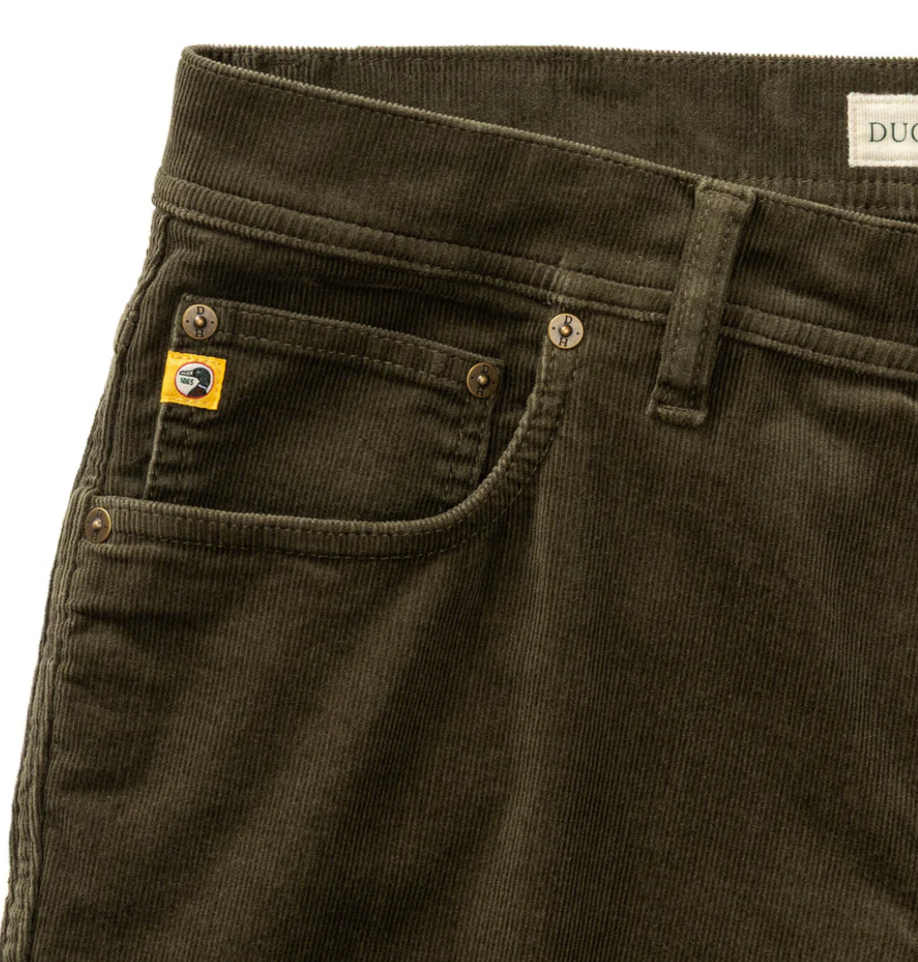 Holston Corduroy Five Pocket - Olive