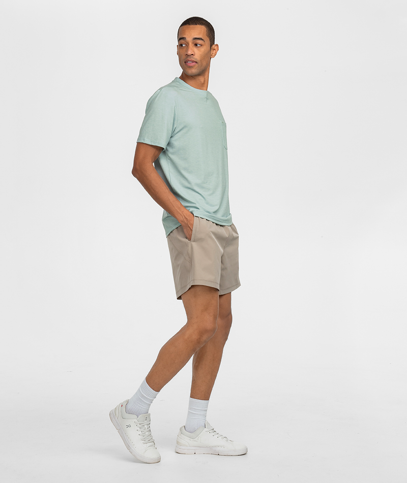 Max Comfort Pocket Tee - Harbor Gray