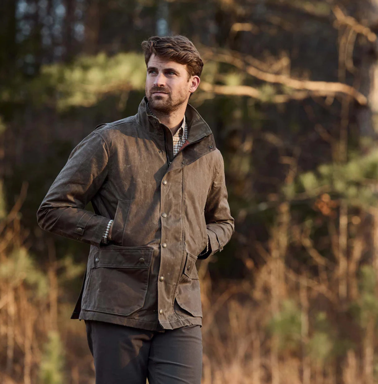 Tensaw Jacket - Rye Brown