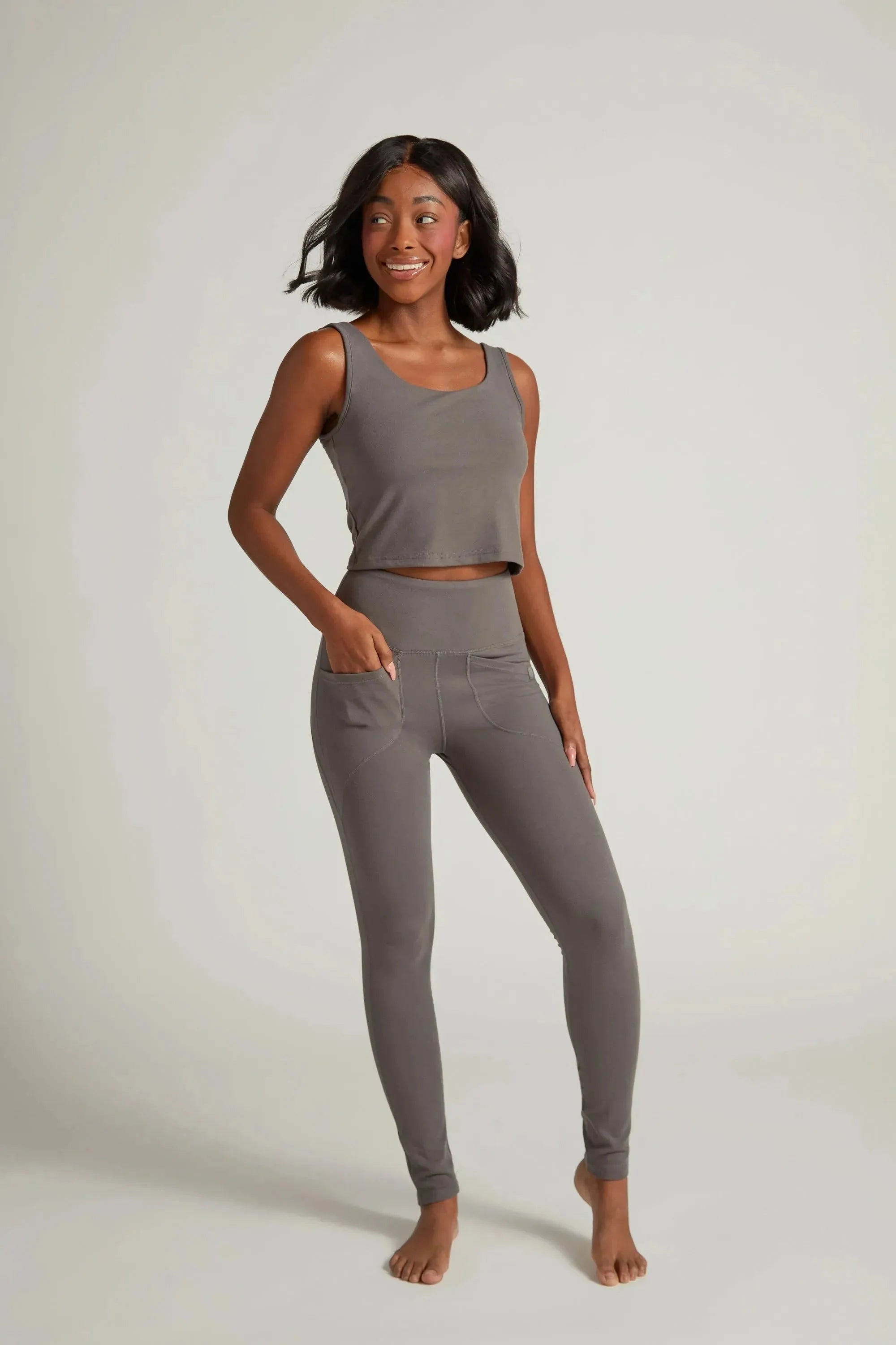 Soft Collection Lounge Legging-Soft Grey-FP