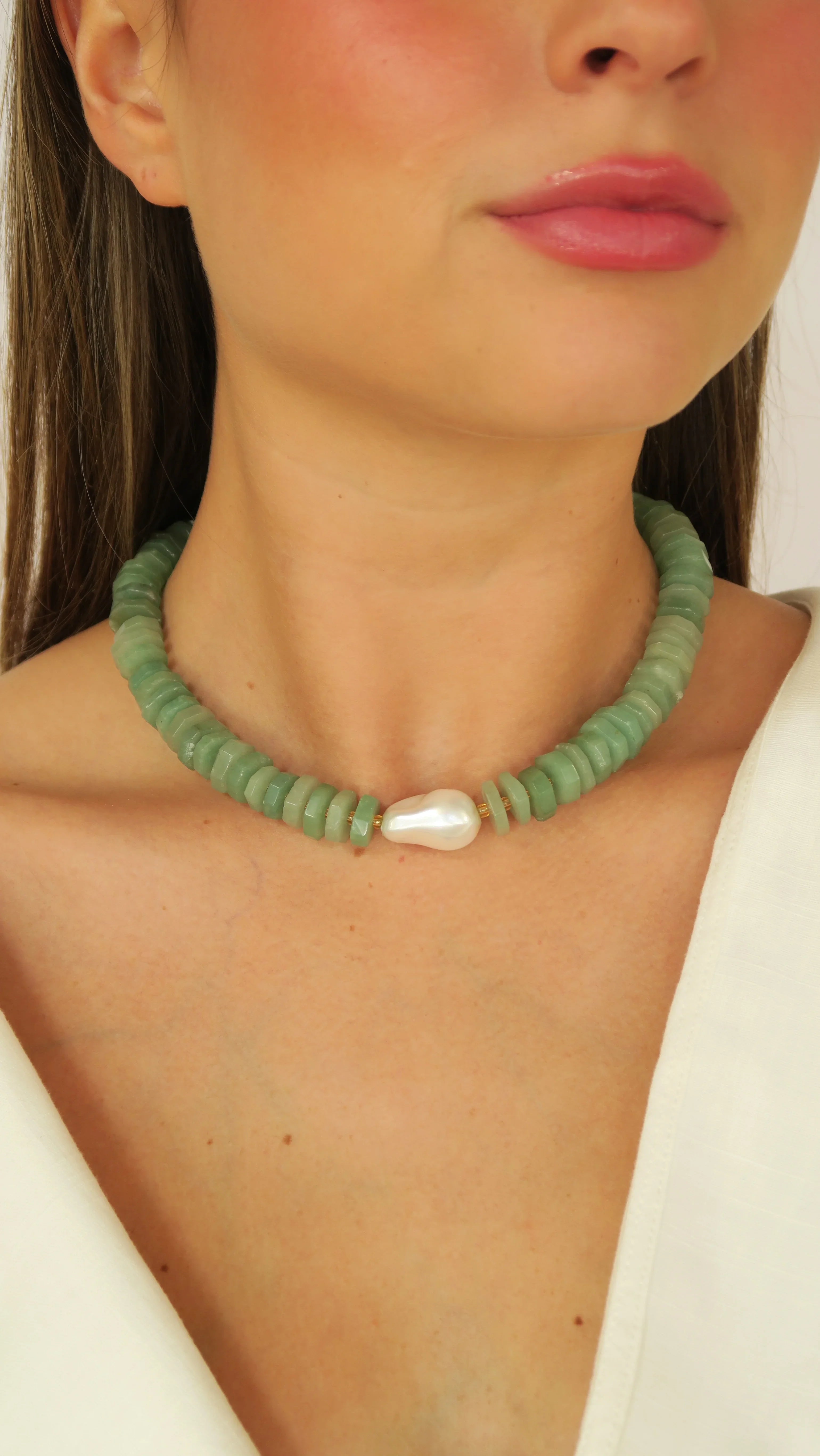 St. Croix Collar- Apple Green