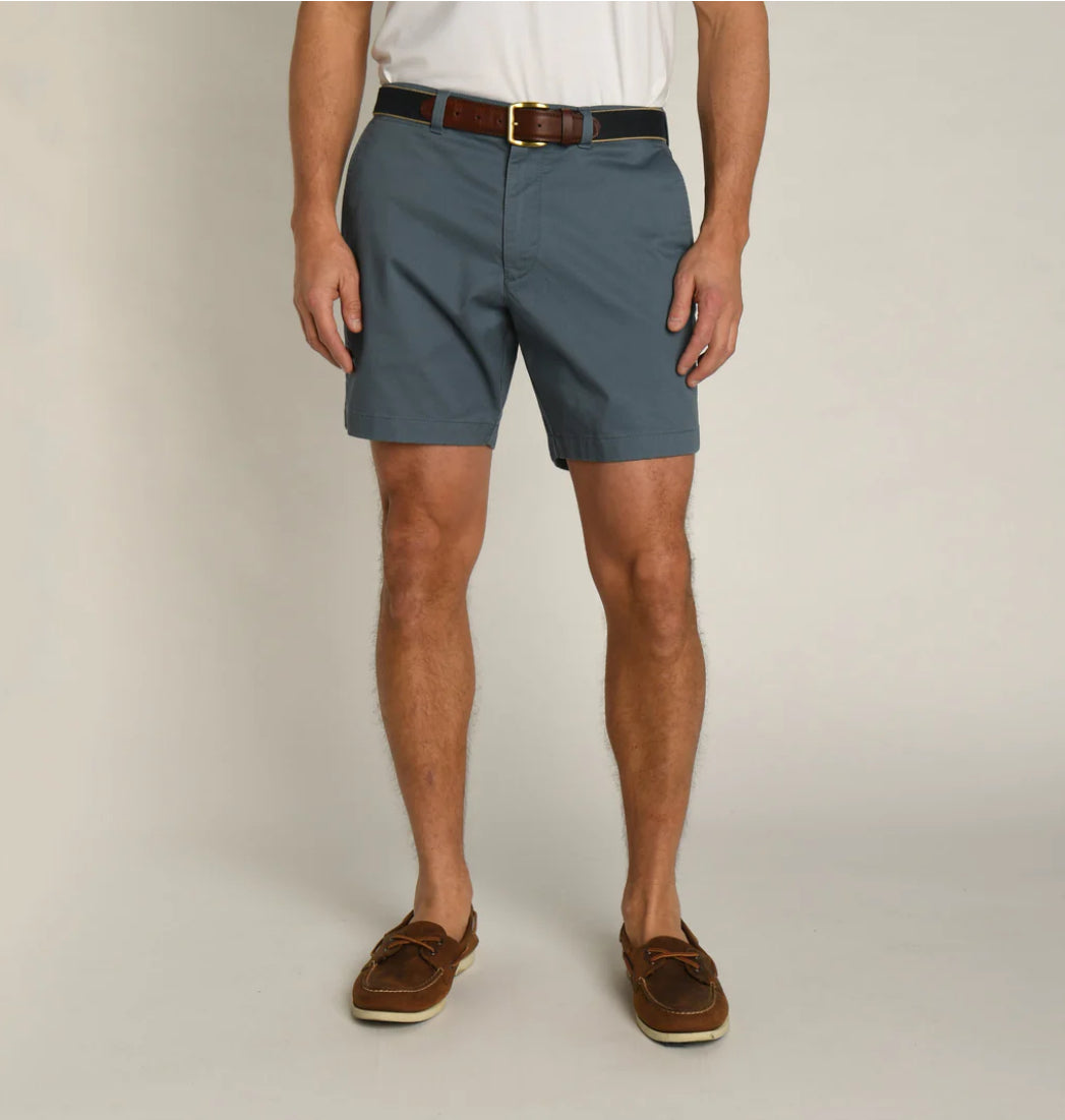 Gold School Chino Short 7” - VINTAGE BLUE