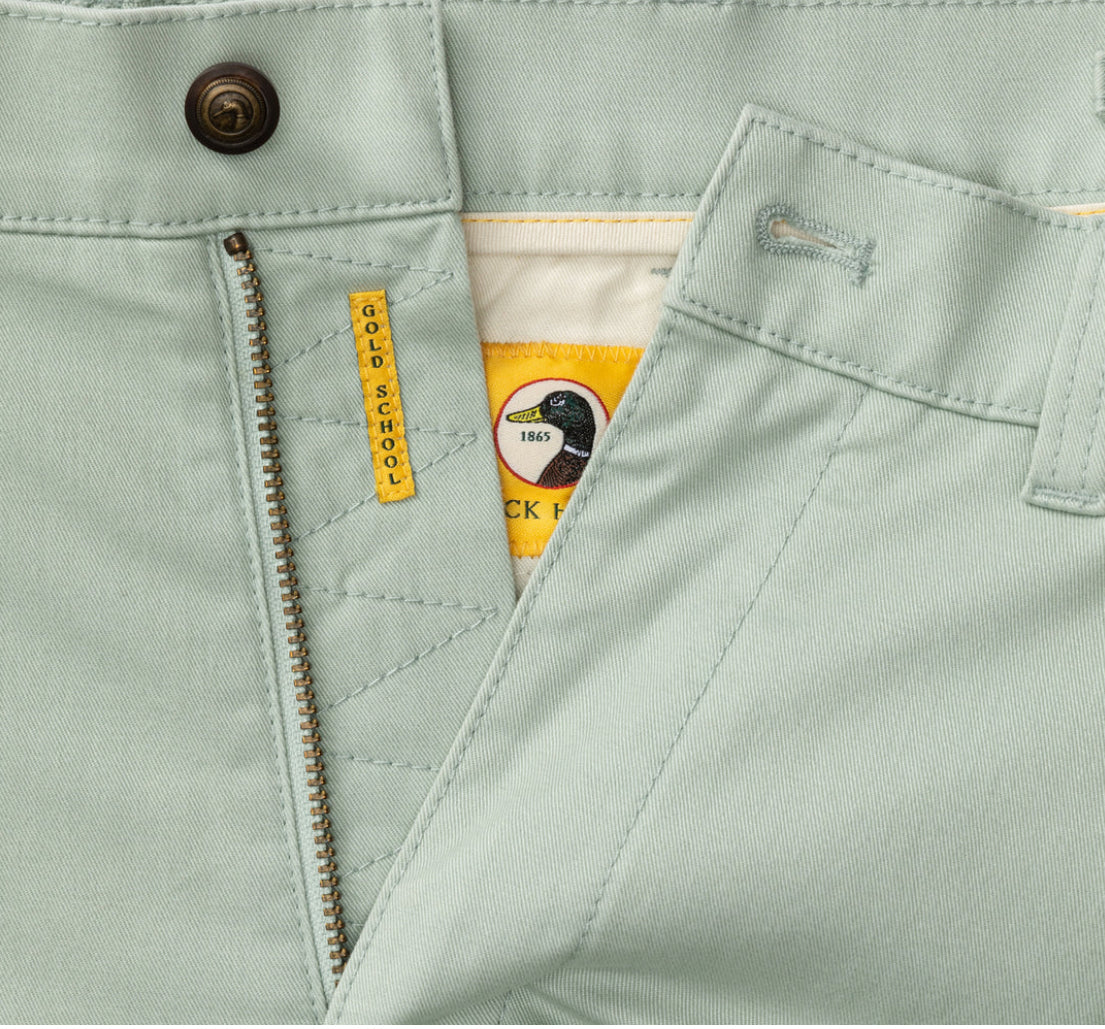 Gold School Chino Short 7” - Shadow Green