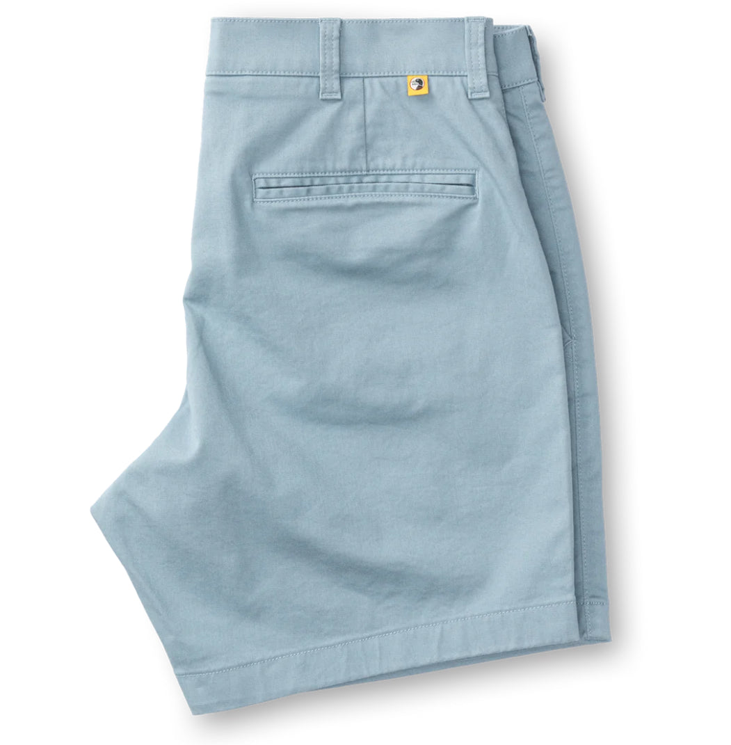 Gold School Chino Short 7” - River Blue
