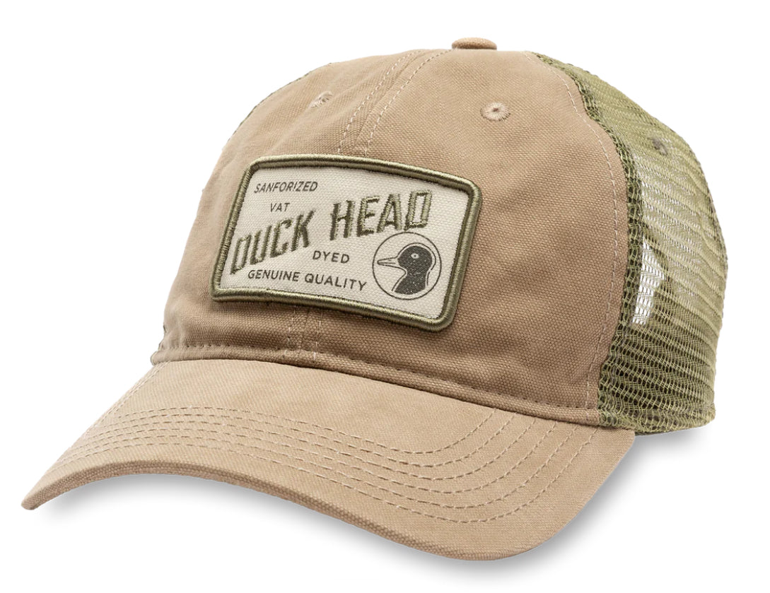 Sanforized Patch Trucker Cap KHAKI